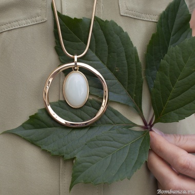 Колье Fiore Luna, BLUE SKY AGATE